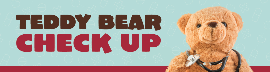 teddy bear check up event