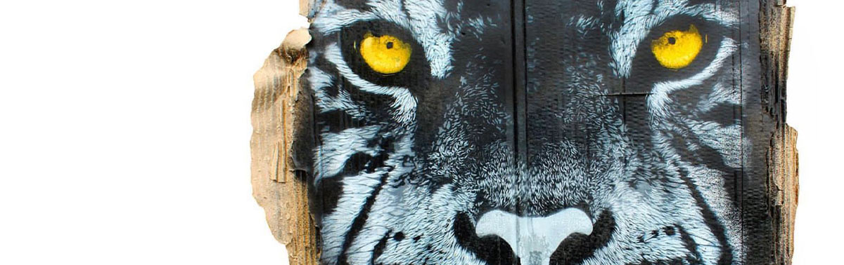 tiger mural