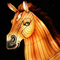 horse lantern at Boston Lights