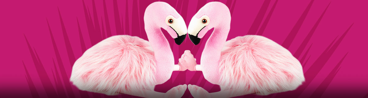 flamingo zoodopt plushes