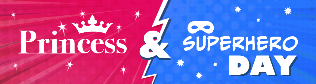 Princess and Superhero Day logo