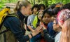 educator with kids in HATCH program